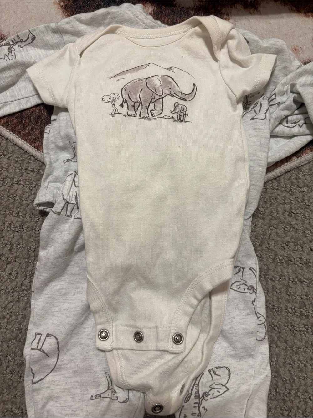 Carters onesies matching